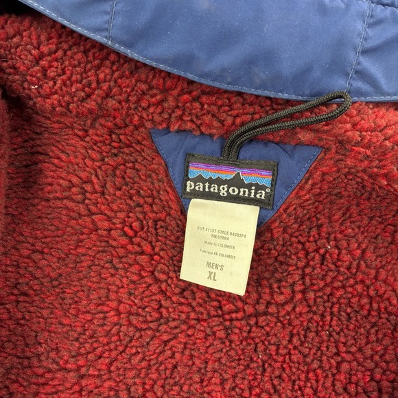 Vintage Patagonia Infurno Hoody Jacket Mens XL Deep Pile Fleece Lined Coat Y2K - Picture 4 of 7